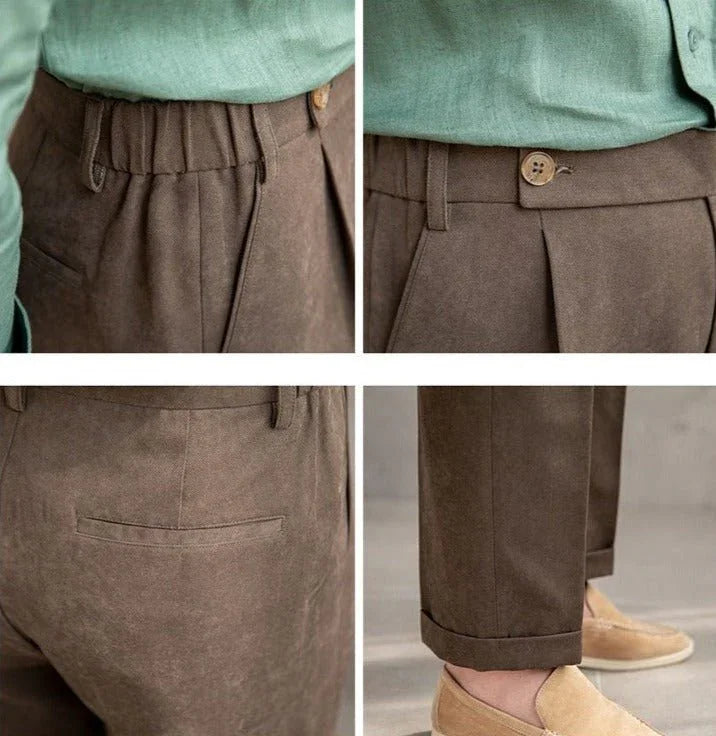 Corniglia Kadife Yumuşak Dokunuşlu Pantolon - Martin Milano