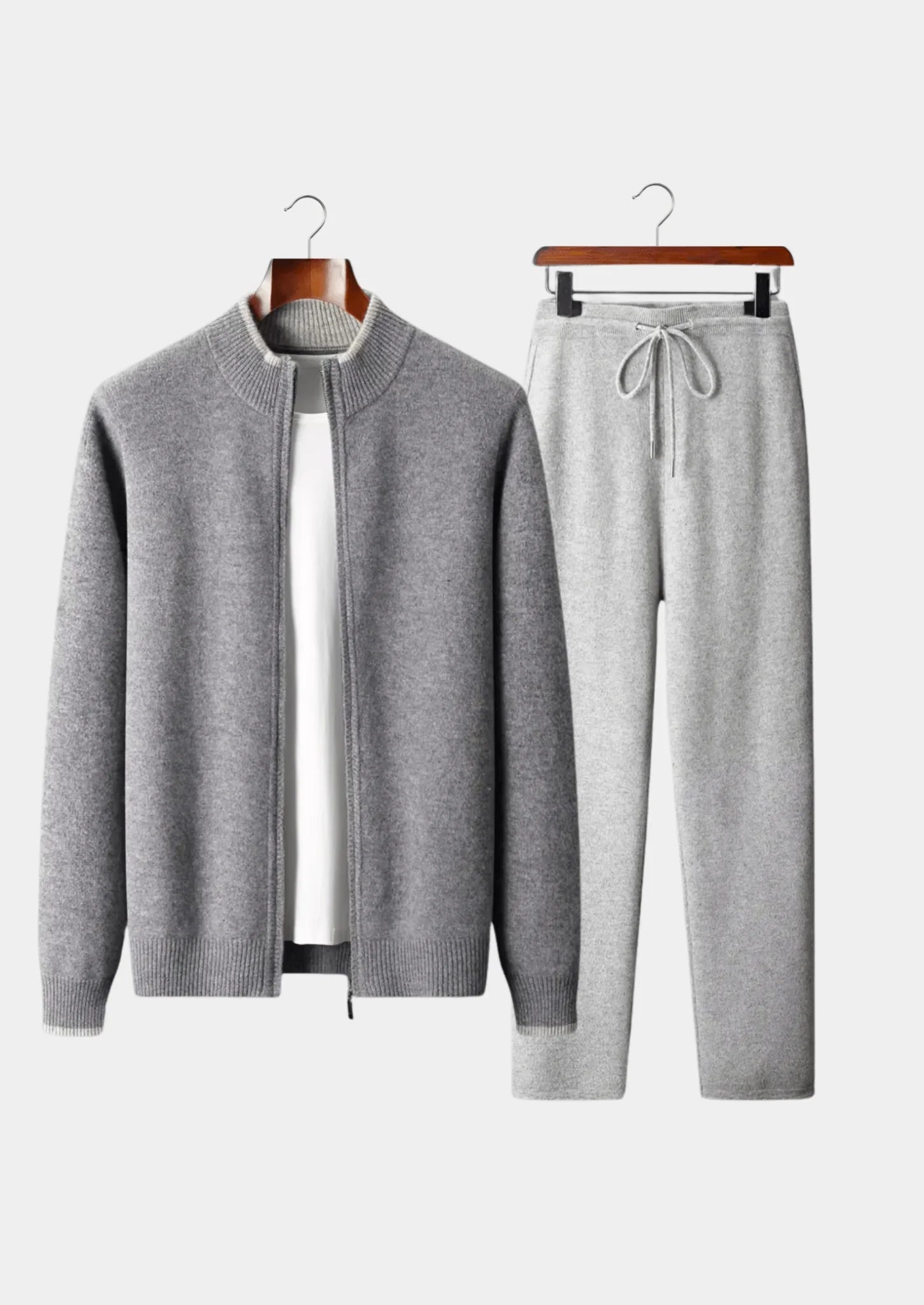 Ekstra İnce Merino Yünü Çift Renk Takım - Martin Milano