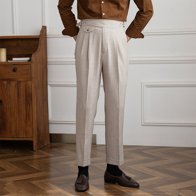 Rochester Büzgülü Doku Gurkha Pantolon