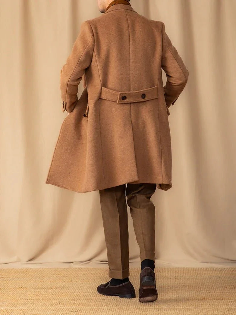 Firenze Yün Çift Yönlü Polo Trençkot - Martin Milano