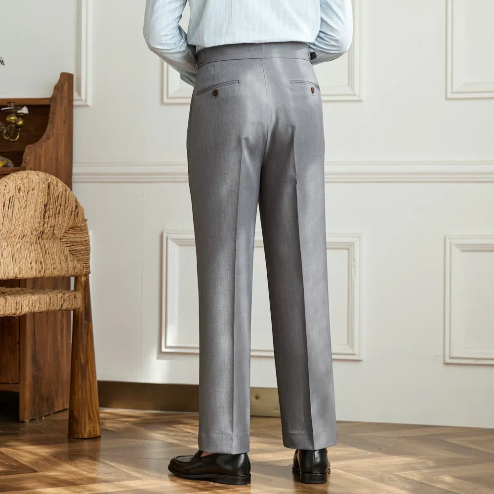 Grosseto Geniş Kesim Çift Katlı Pantolon - Martin Milano