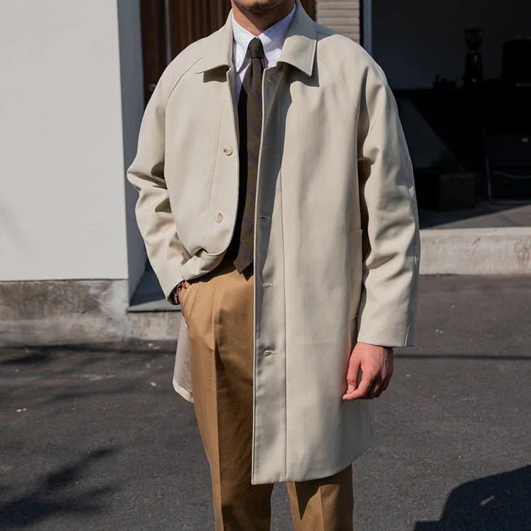 Günlük Demir Düğmeli Trençkot - Martin Milano