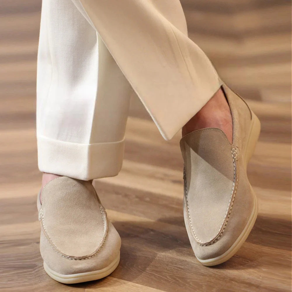 Cap Ferrat Süet Slip-On Loafer