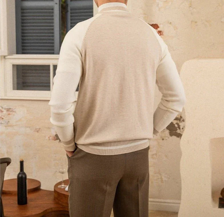 İnce Fit Yün Beyzbol Ceketi - Martin Milano