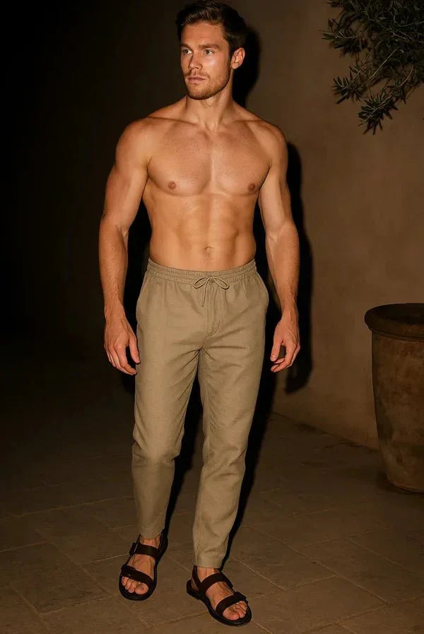 Keten Pantolon - Martin Milano