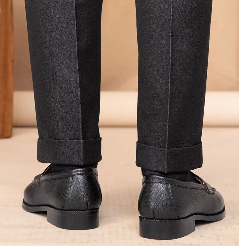 La Roche Süet Penny Loafer - Martin Milano