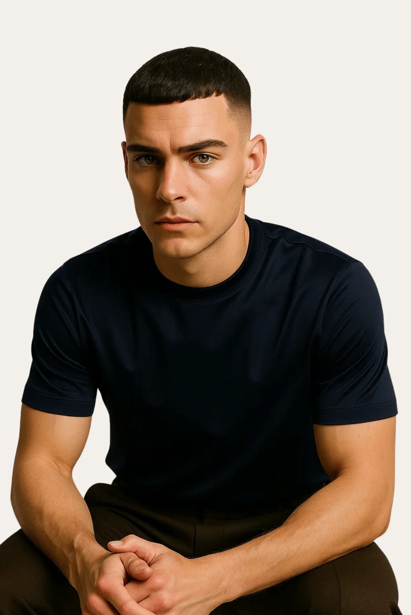 Lacivert İmparator Tişört - Martin Milano