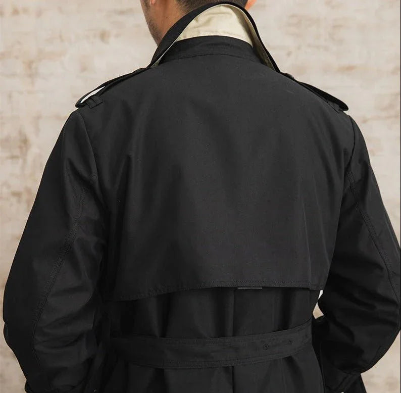 Londra Çift Düğmeli Kemerli Trençkot - Martin Milano