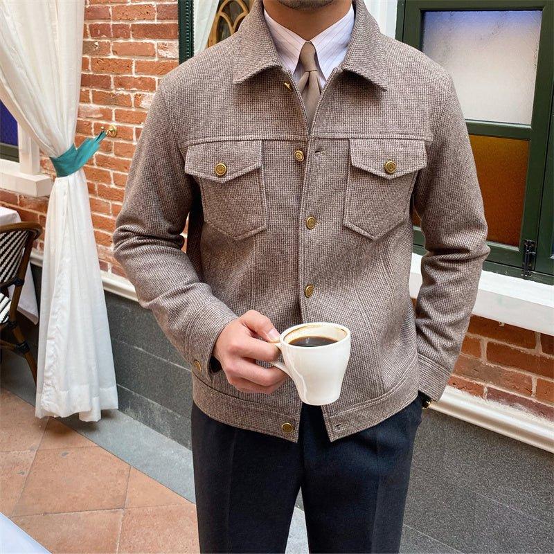 Manchester Düğmeli Ekose Ceket - Martin Milano