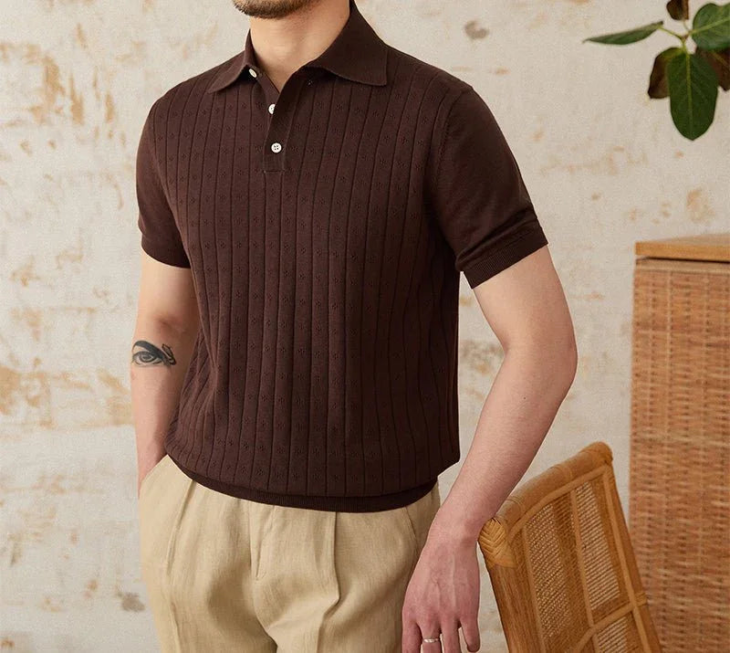 Mosta Pamukl Penye Polo Gömlek - Martin Milano