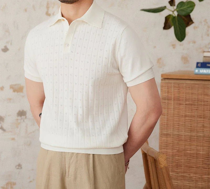 Mosta Pamukl Penye Polo Gömlek - Martin Milano