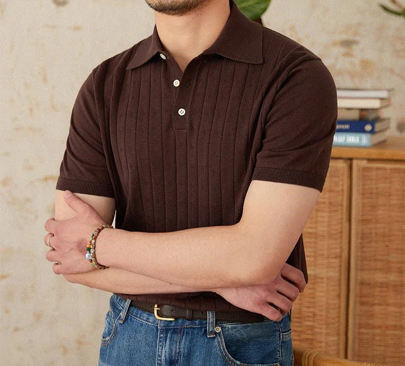 Mosta Pamukl Penye Polo Gömlek - Martin Milano