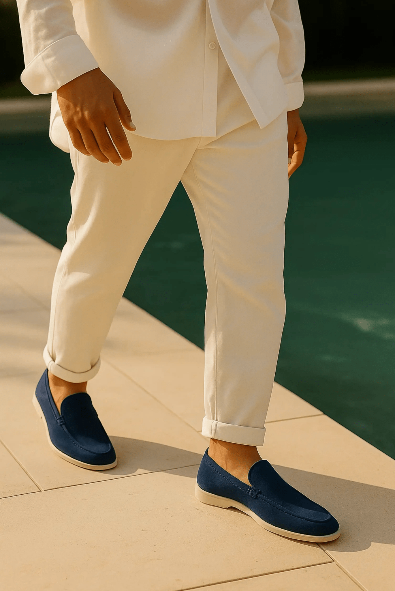 Navy Hakiki Loafer - Martin Milano