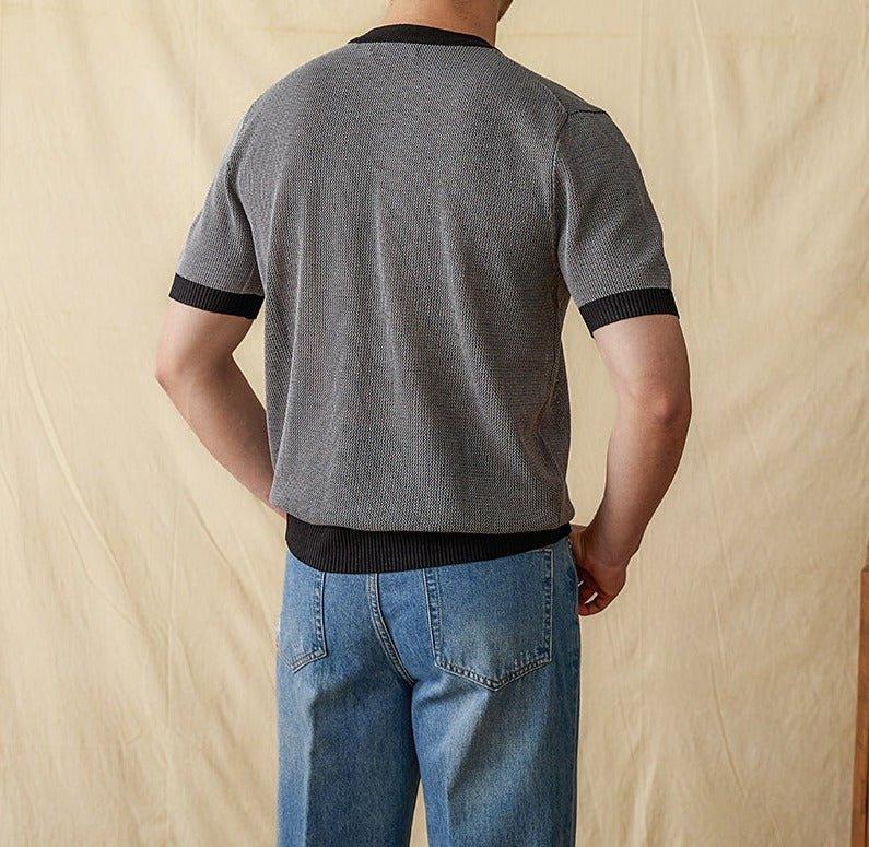 Pellegrini Kontrast Kısa Kollu Tişört - Martin Milano