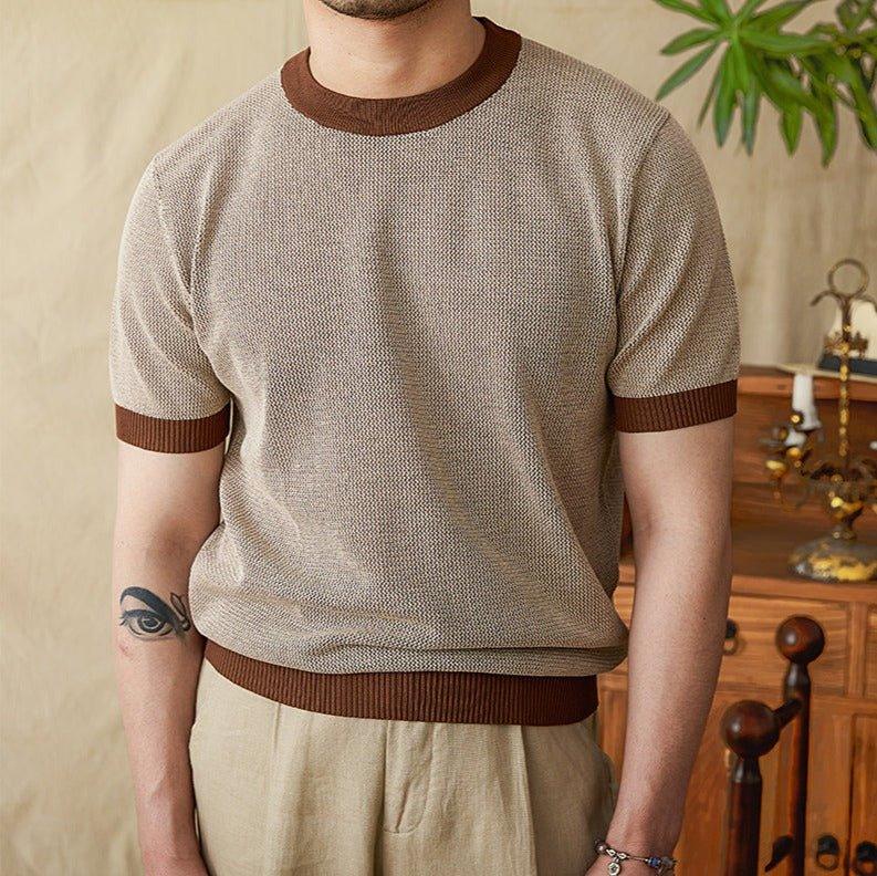 Pellegrini Kontrast Kısa Kollu Tişört - Martin Milano