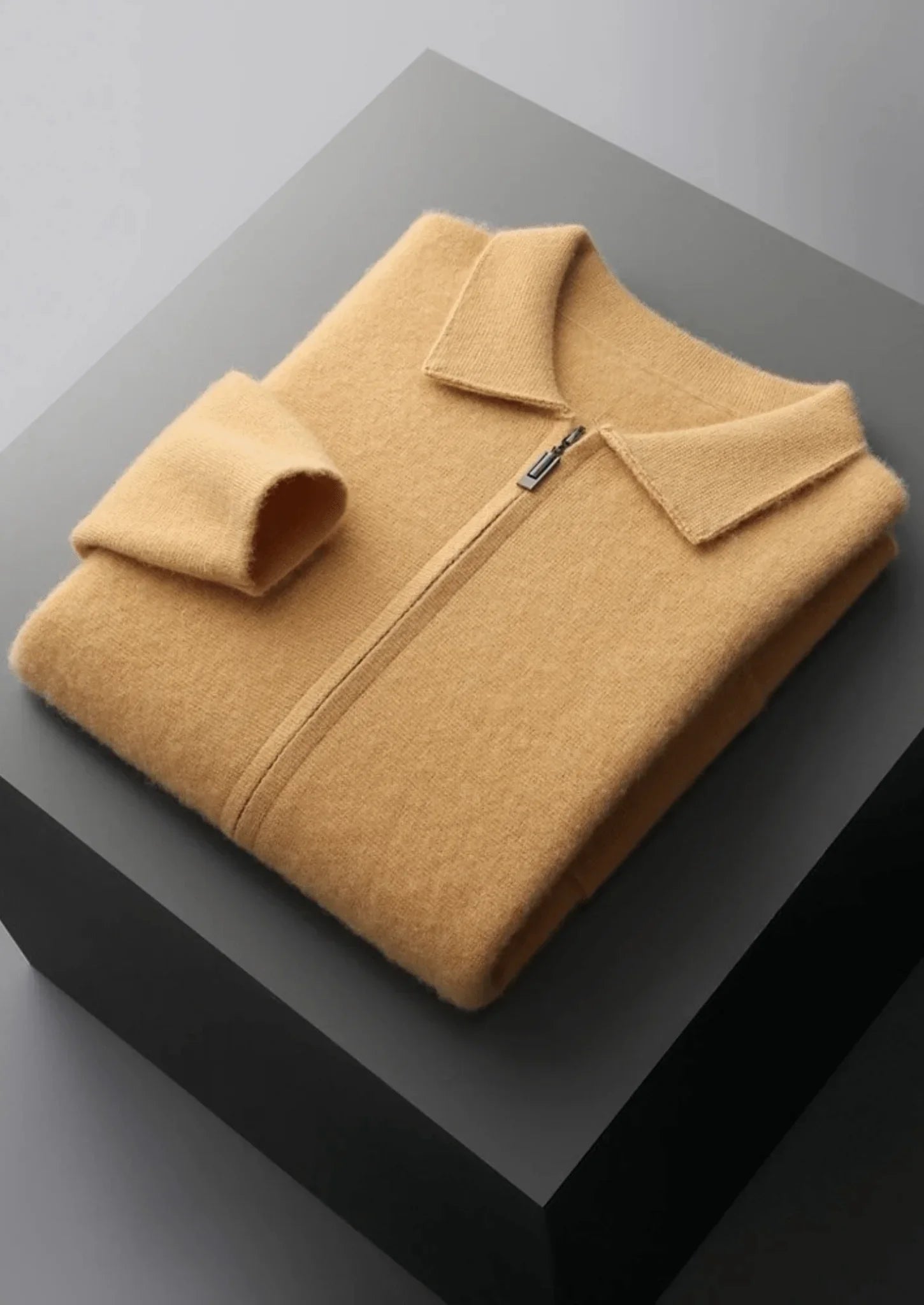 Premium Kaşmir Fermuarlı Hırka - Martin Milano