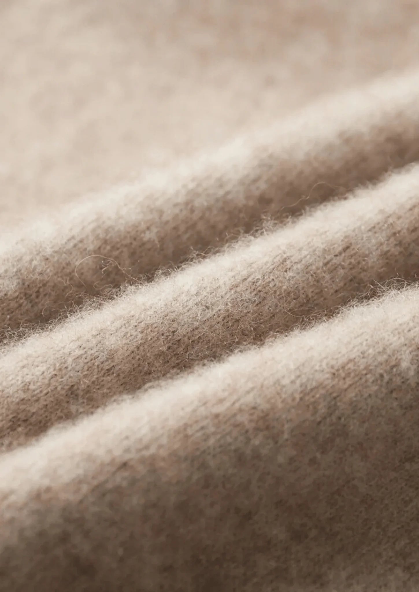 Premium Kaşmir İki Renkli Fermuarlı Kazak - Martin Milano