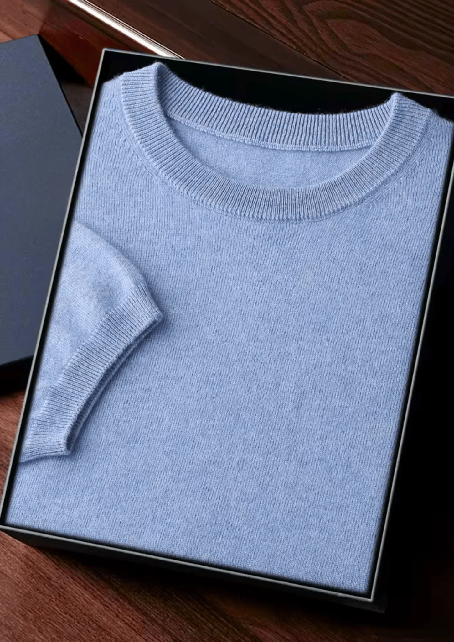 Premium Kaşmir Klasik Bisiklet Yaka Tişört - Martin Milano