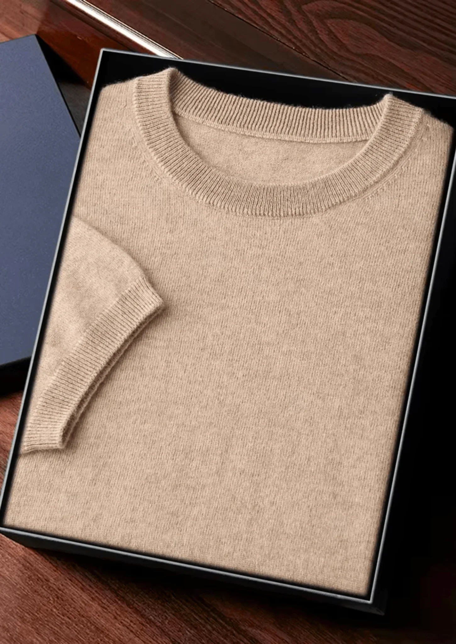 Premium Kaşmir Klasik Bisiklet Yaka Tişört - Martin Milano