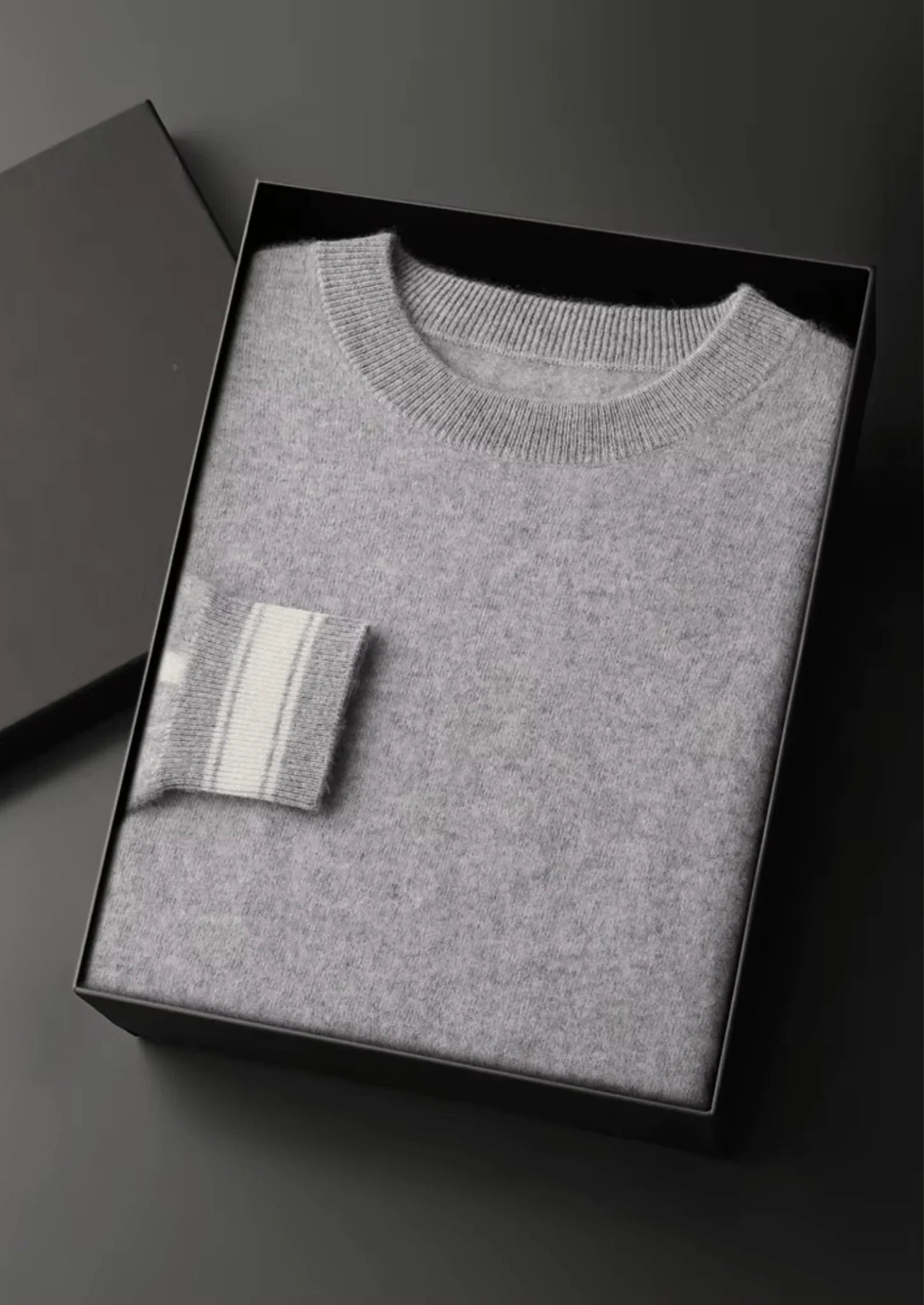 Premium Kaşmir Relax Çizgili Takım - Martin Milano