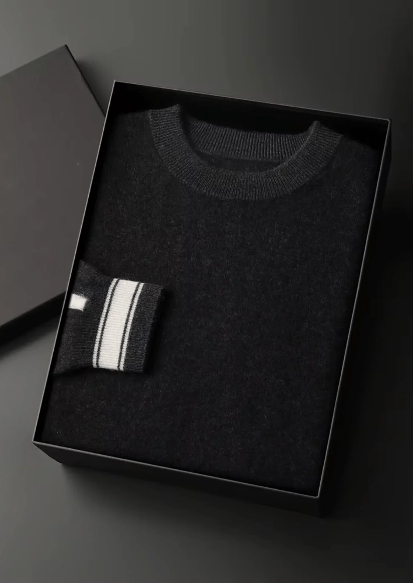 Premium Kaşmir Relax Çizgili Takım - Martin Milano