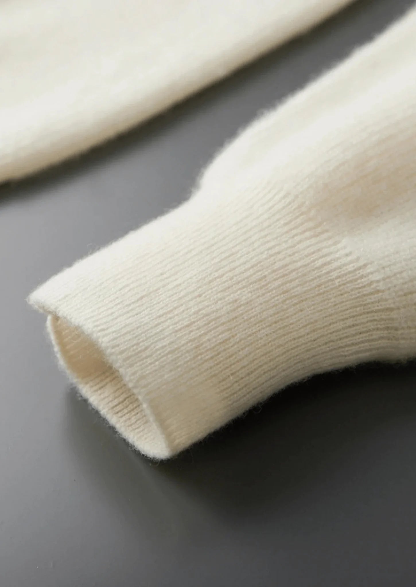 Premium Kaşmir Ribanalı Yarım Fermuarlı Kazak - Martin Milano