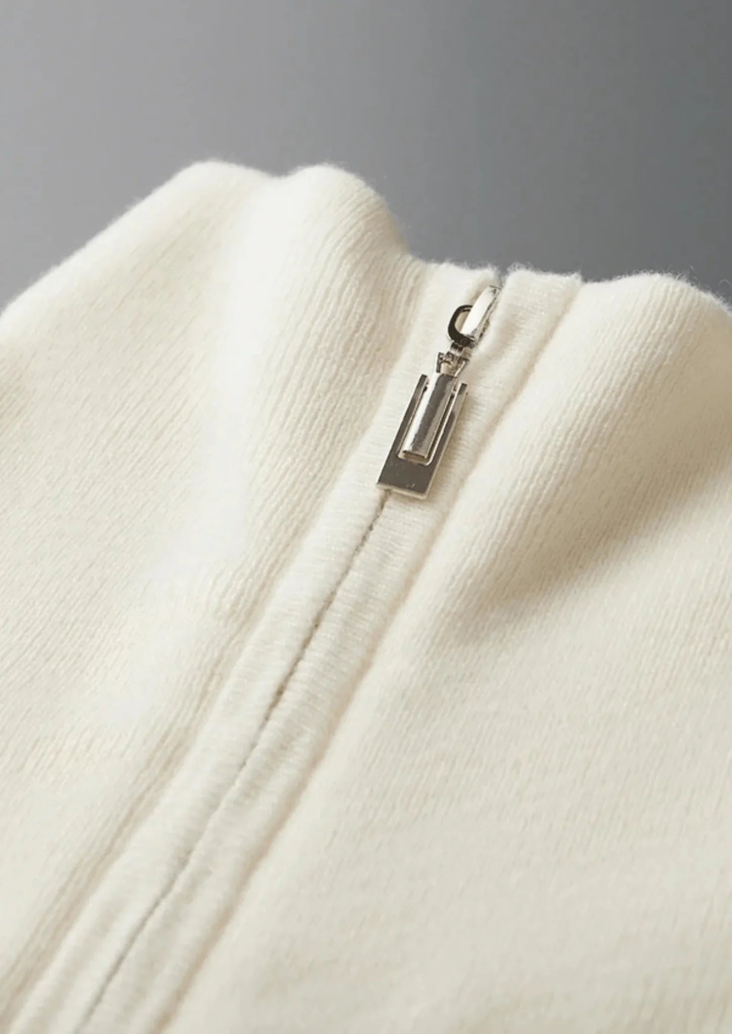 Premium Kaşmir Ribanalı Yarım Fermuarlı Kazak - Martin Milano