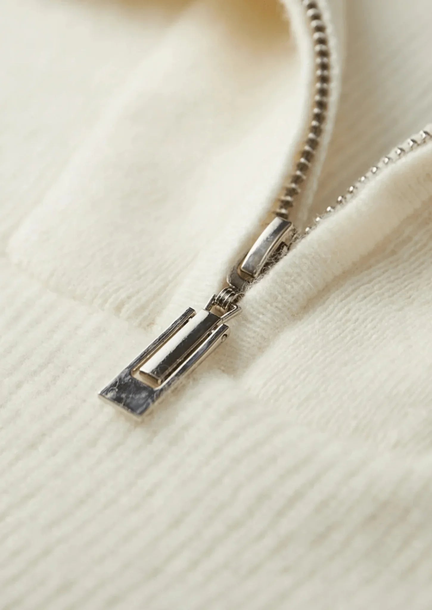 Premium Kaşmir Ribanalı Yarım Fermuarlı Kazak - Martin Milano