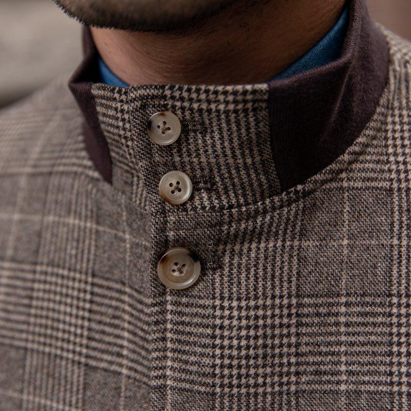 Prince Of Wales Yün Bomber Ceket - Martin Milano