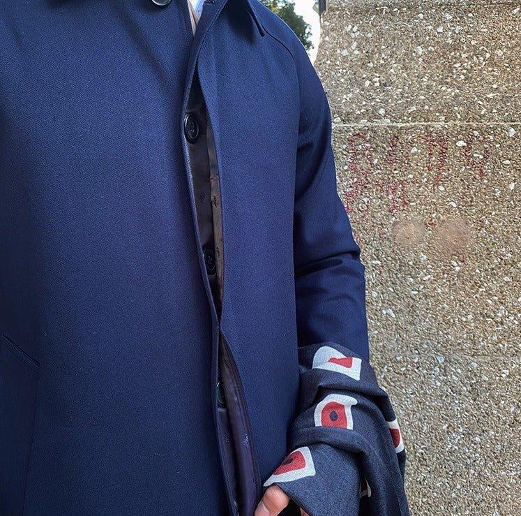 Roma Kemerli Yün Karışımı Trençkot - Martin Milano