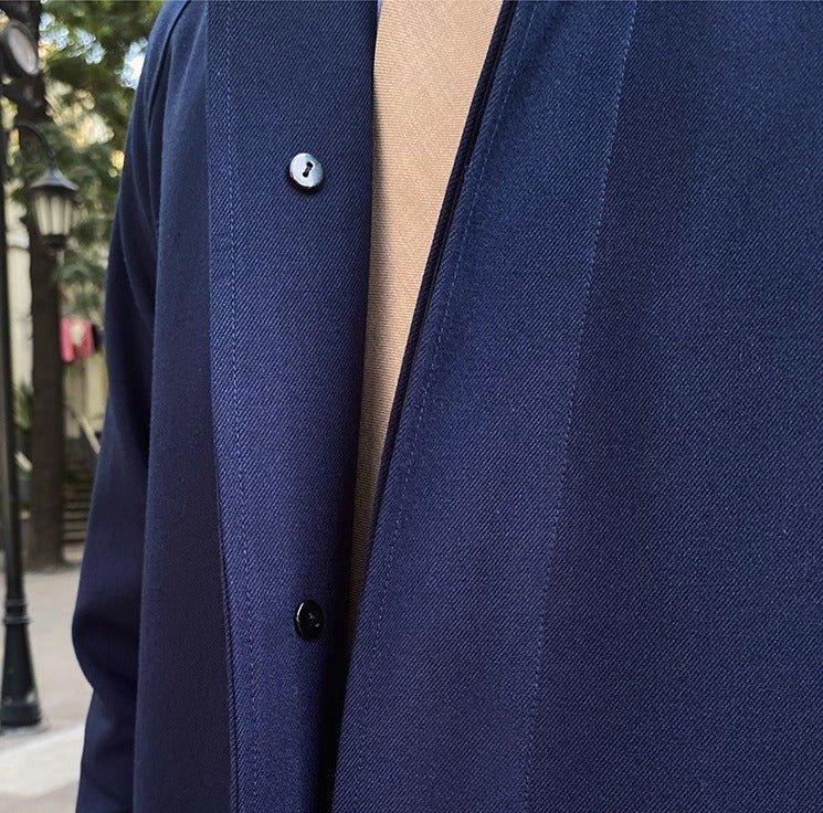 Roma Kemerli Yün Karışımı Trençkot - Martin Milano