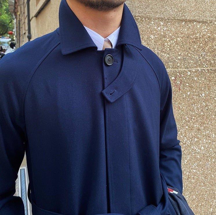 Roma Kemerli Yün Karışımı Trençkot - Martin Milano