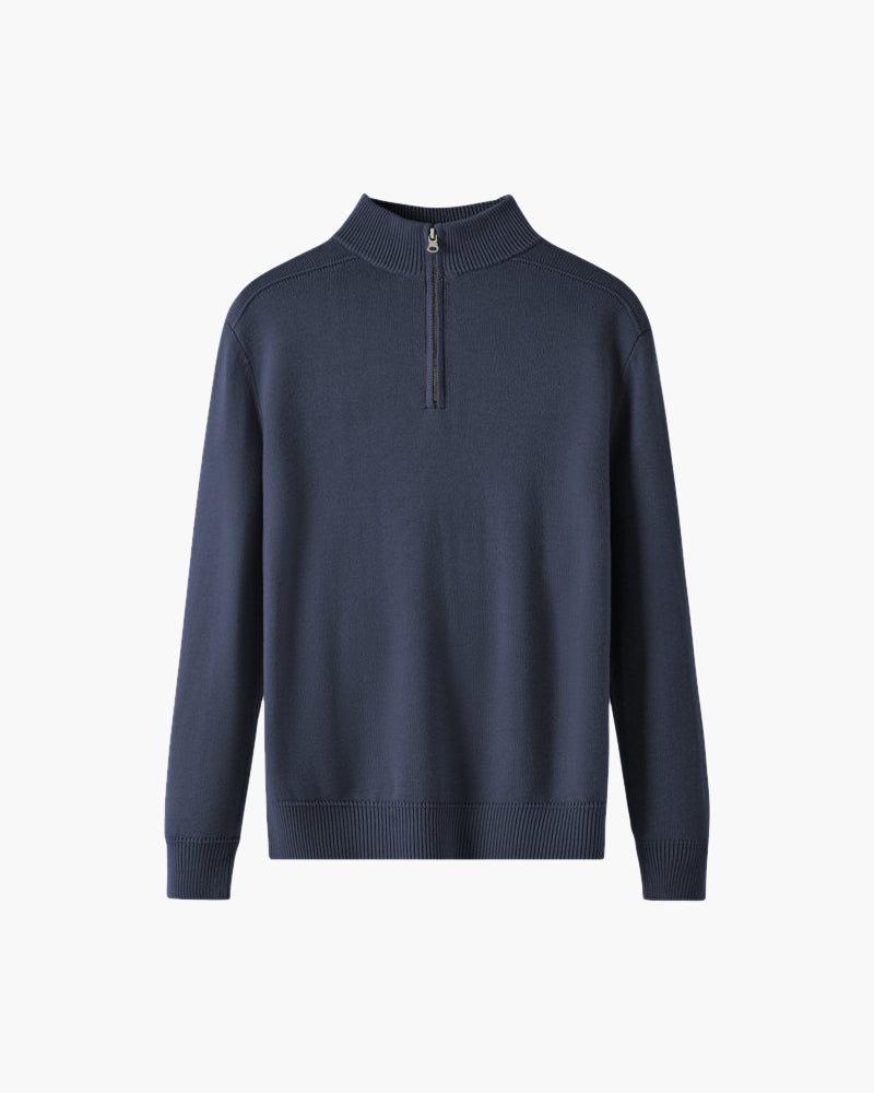 %100 Merino Yün Fermuarlı