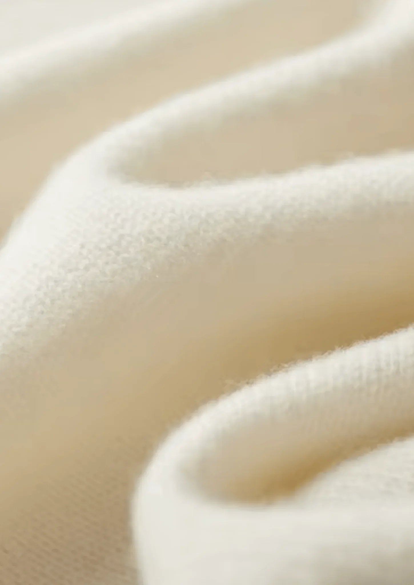 Saf Ekstra İnce Merino Yünü Çift Tonlu Fermuarlı Hırka - Martin Milano