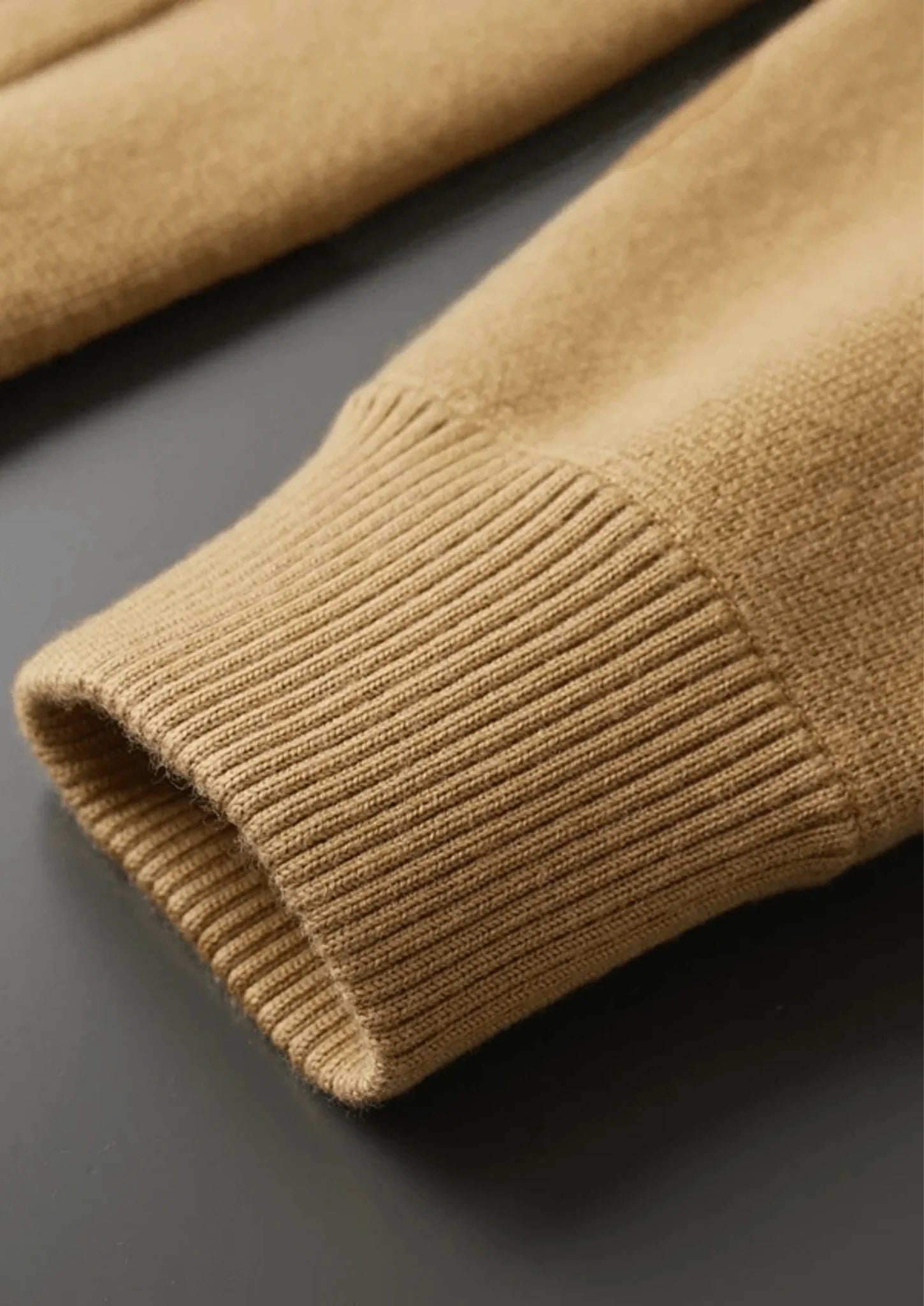 Saf Ekstra İnce Merino Yünü Düğmeli Hırka - Martin Milano