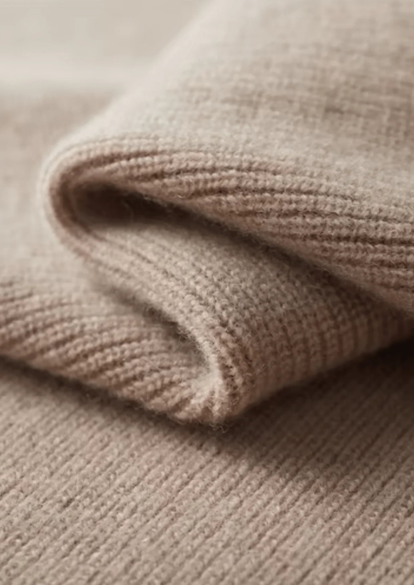 Saf Ekstra İnce Merino Yünü Fermuarlı Polo Kazak - Martin Milano