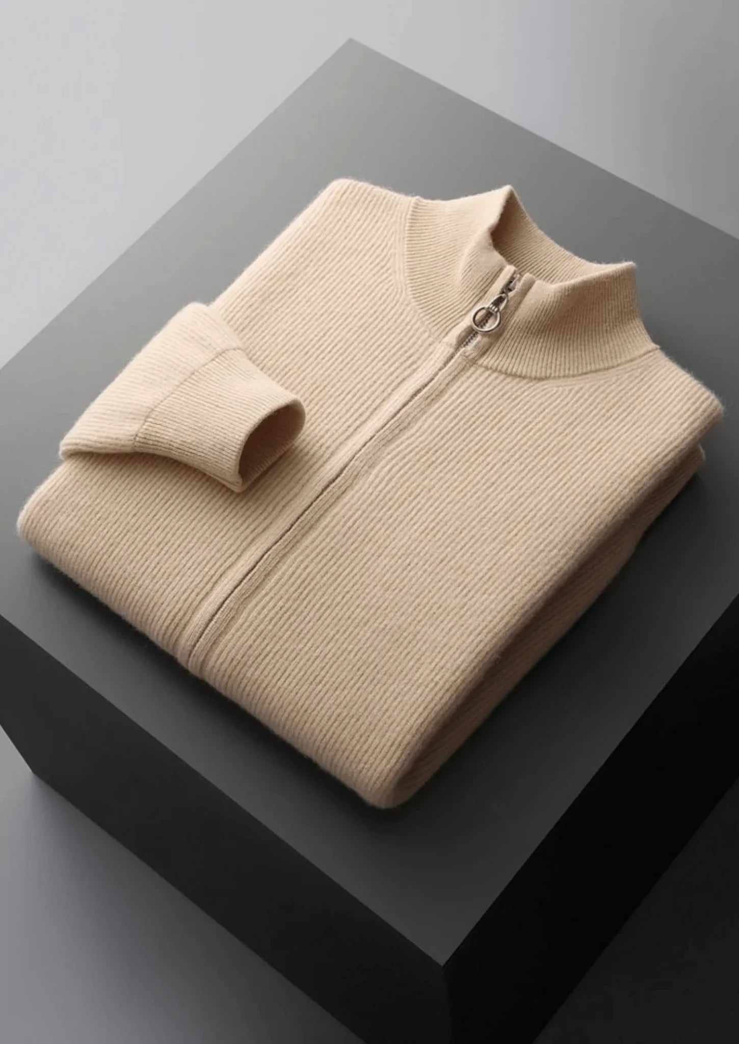 Saf Ekstra İnce Merino Yünü Hırka - Martin Milano