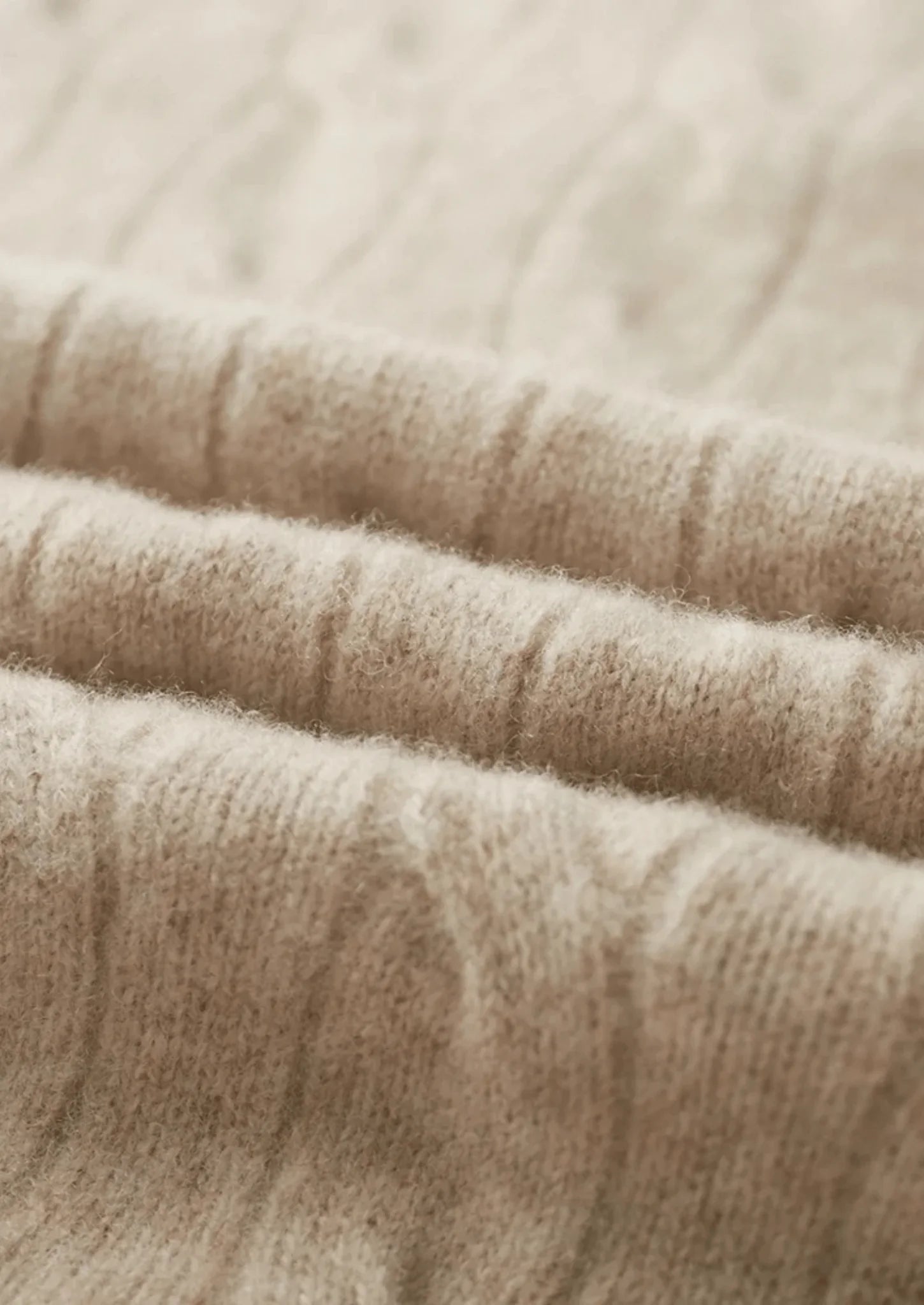 Saf Ekstra İnce Merino Yünü Örgü Yarım Fermuarlı Kazak - Martin Milano