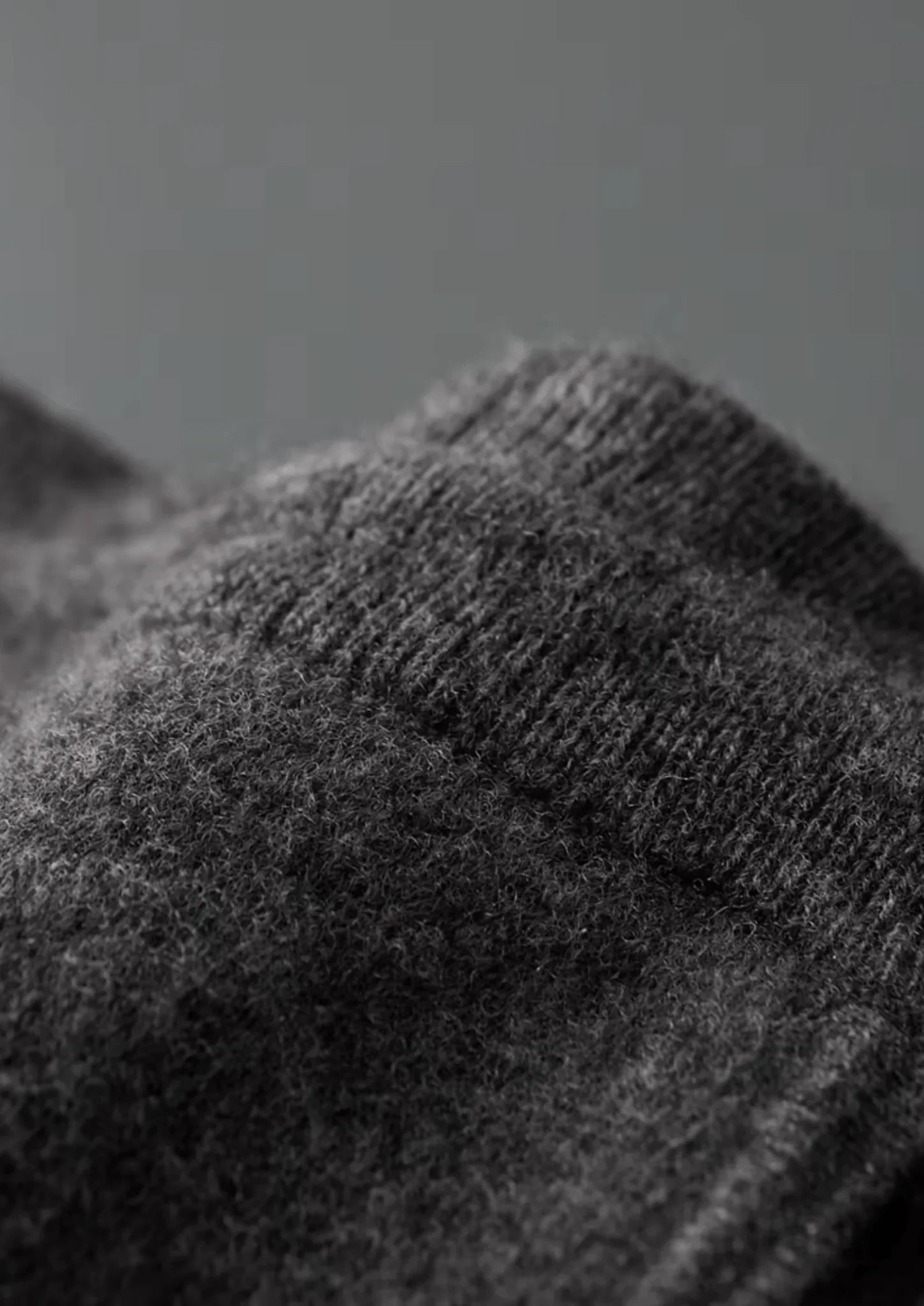 Saf Ekstra İnce Merino Yünü Oversize Pantolon - Martin Milano