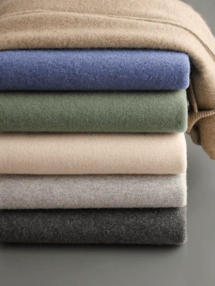 Saf Ekstra İnce Merino Yünü Soketli Kapüşonlu - Martin Milano