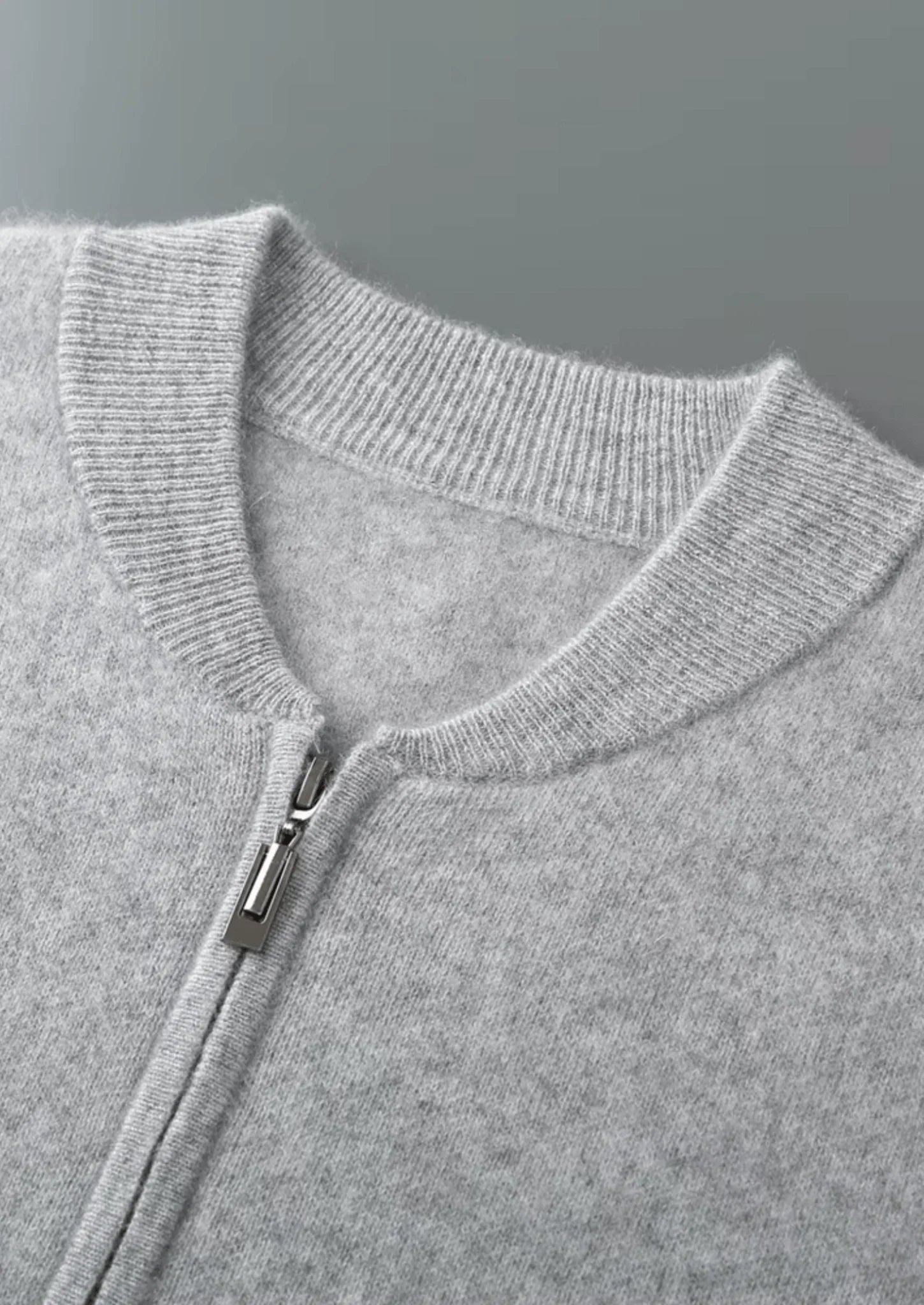 Saf Ekstra İnce Merino Yünü V Yaka Hırka - Martin Milano