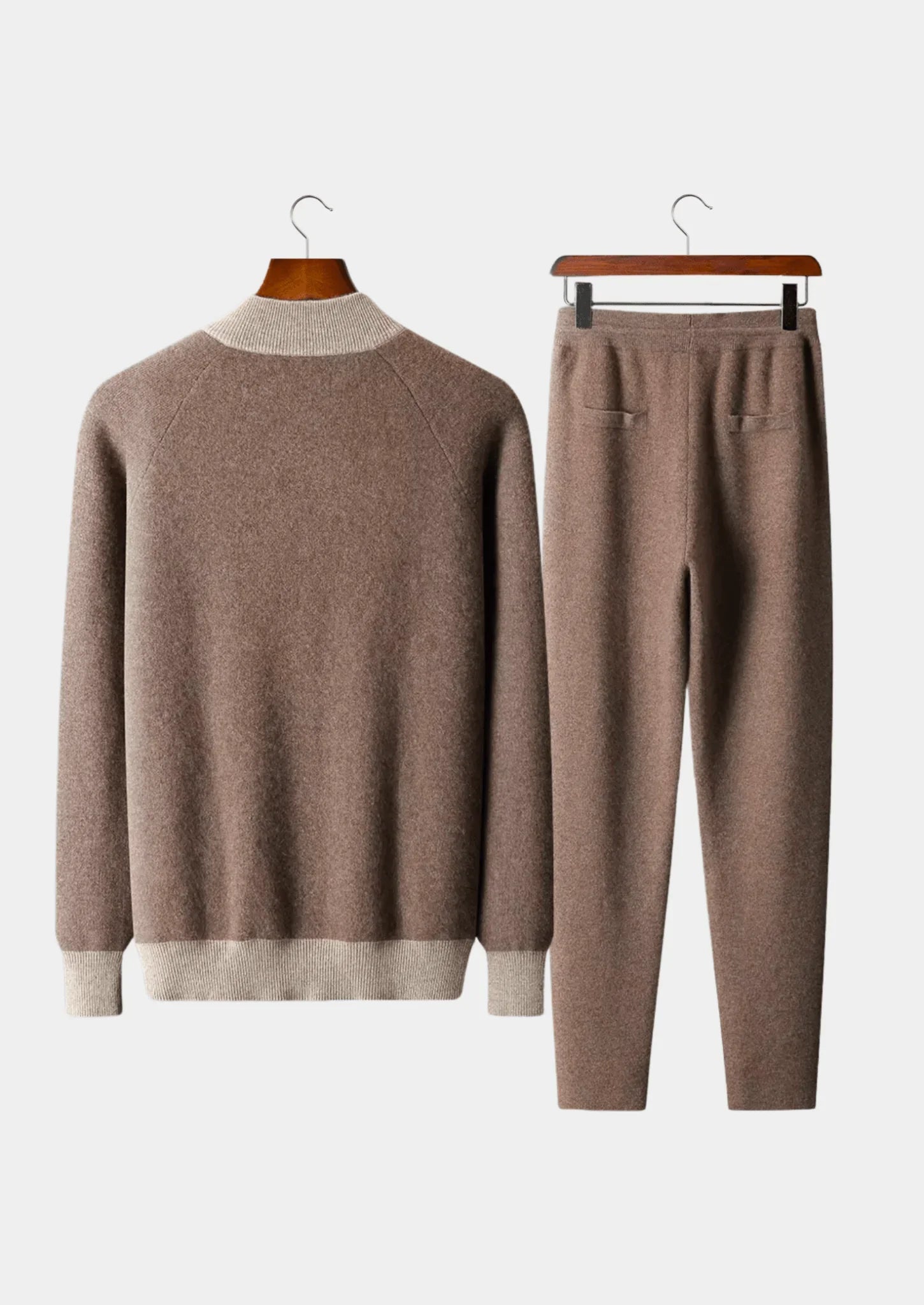 Saf Kaşmir Çift Renk Takım - Martin Milano