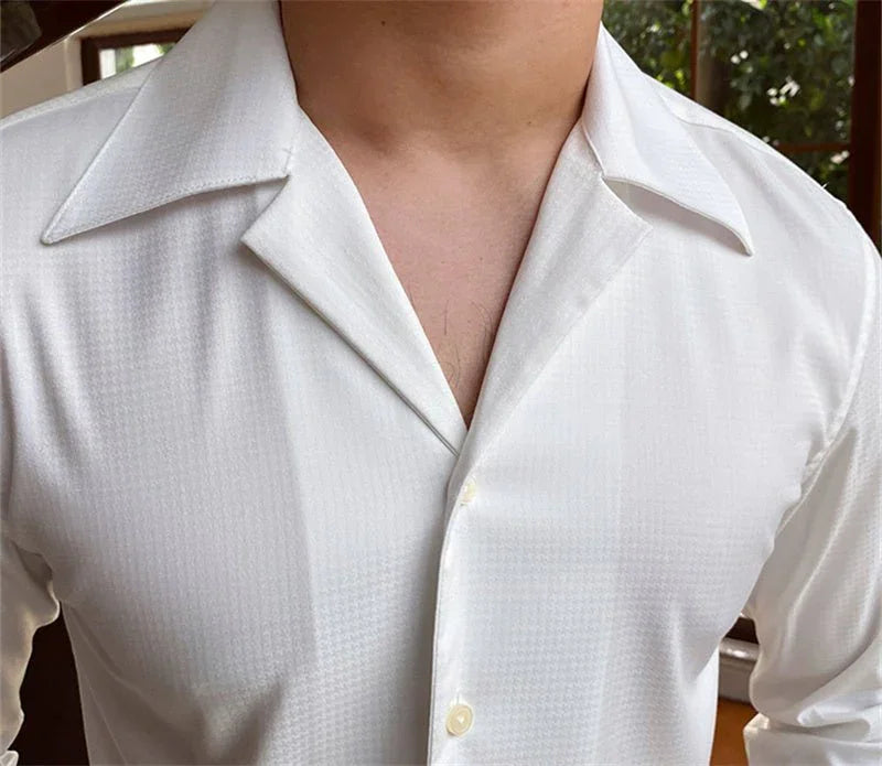 Saint Jean Küba Yaka Bambu Shirt - Martin Milano