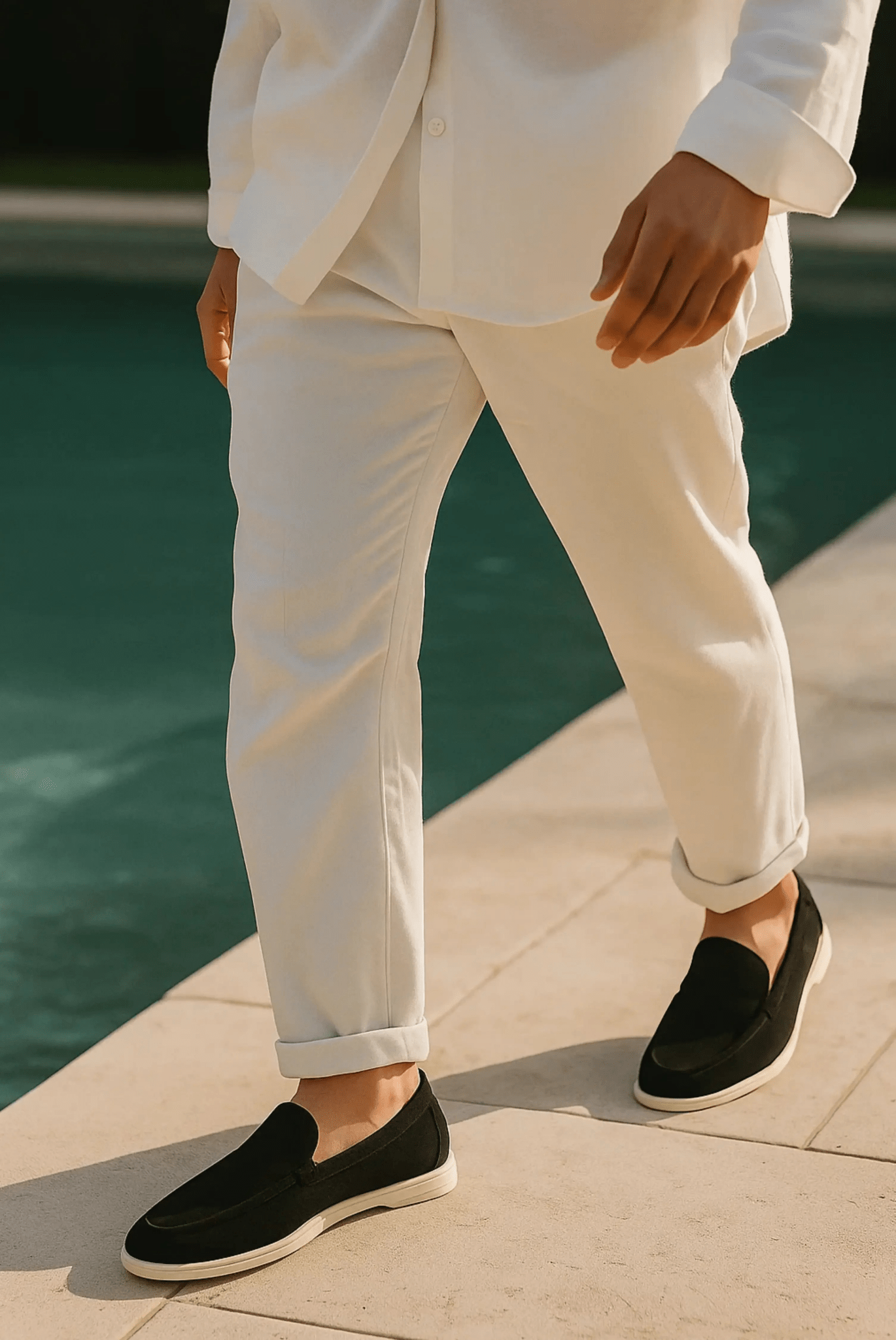 Siyah Hakiki Loafer - Martin Milano