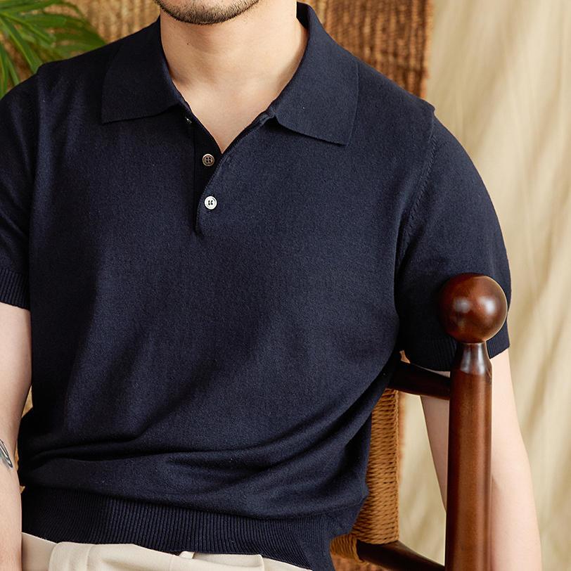 St. Tropez Örme Pamuk Polo Tişört - Martin Milano