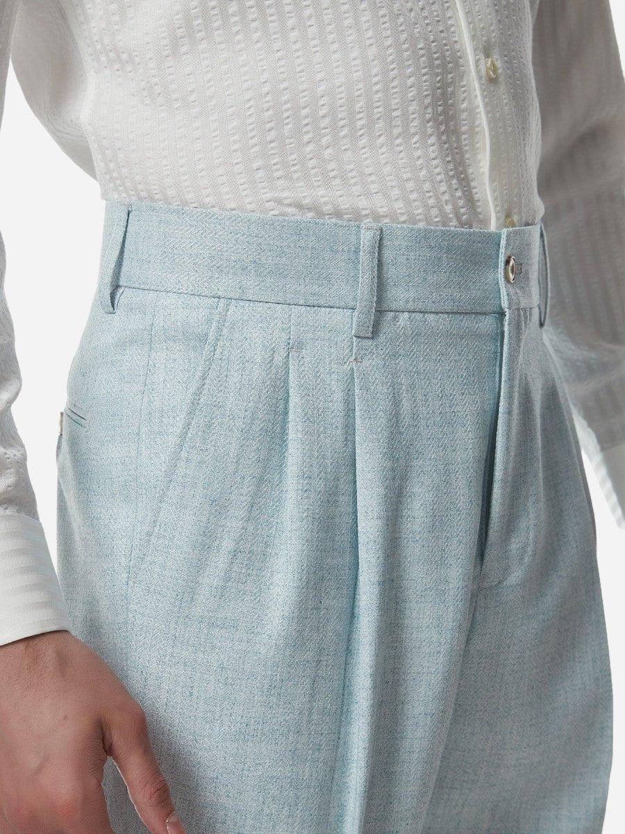 Volterra Çift Pileli Pantolon - Martin Milano