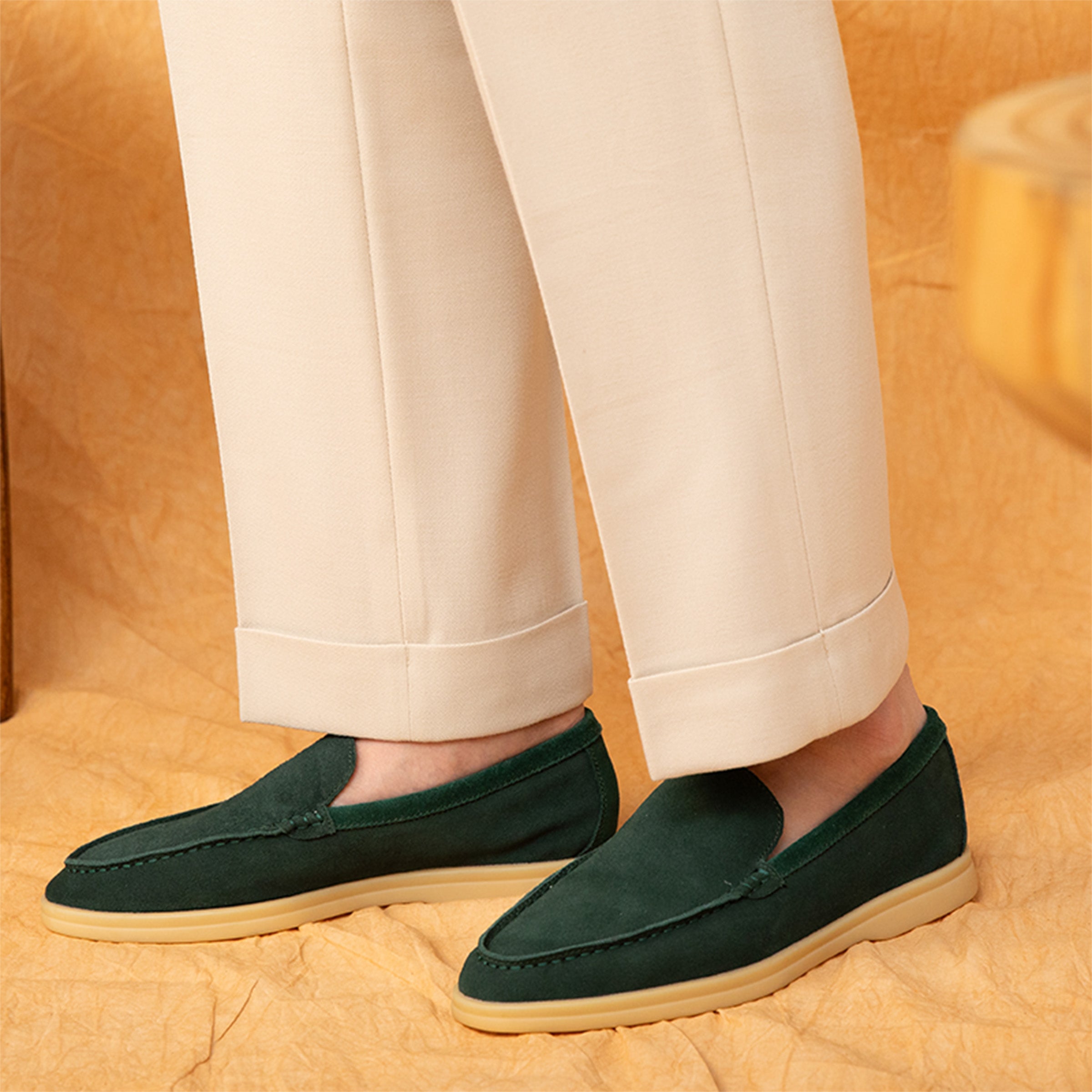 Positano Süet Loaferlar