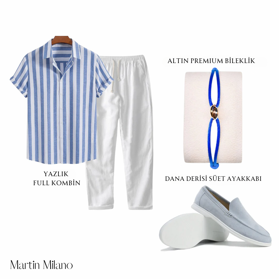 Mykonos Set - Luxury Yazlık Kombin