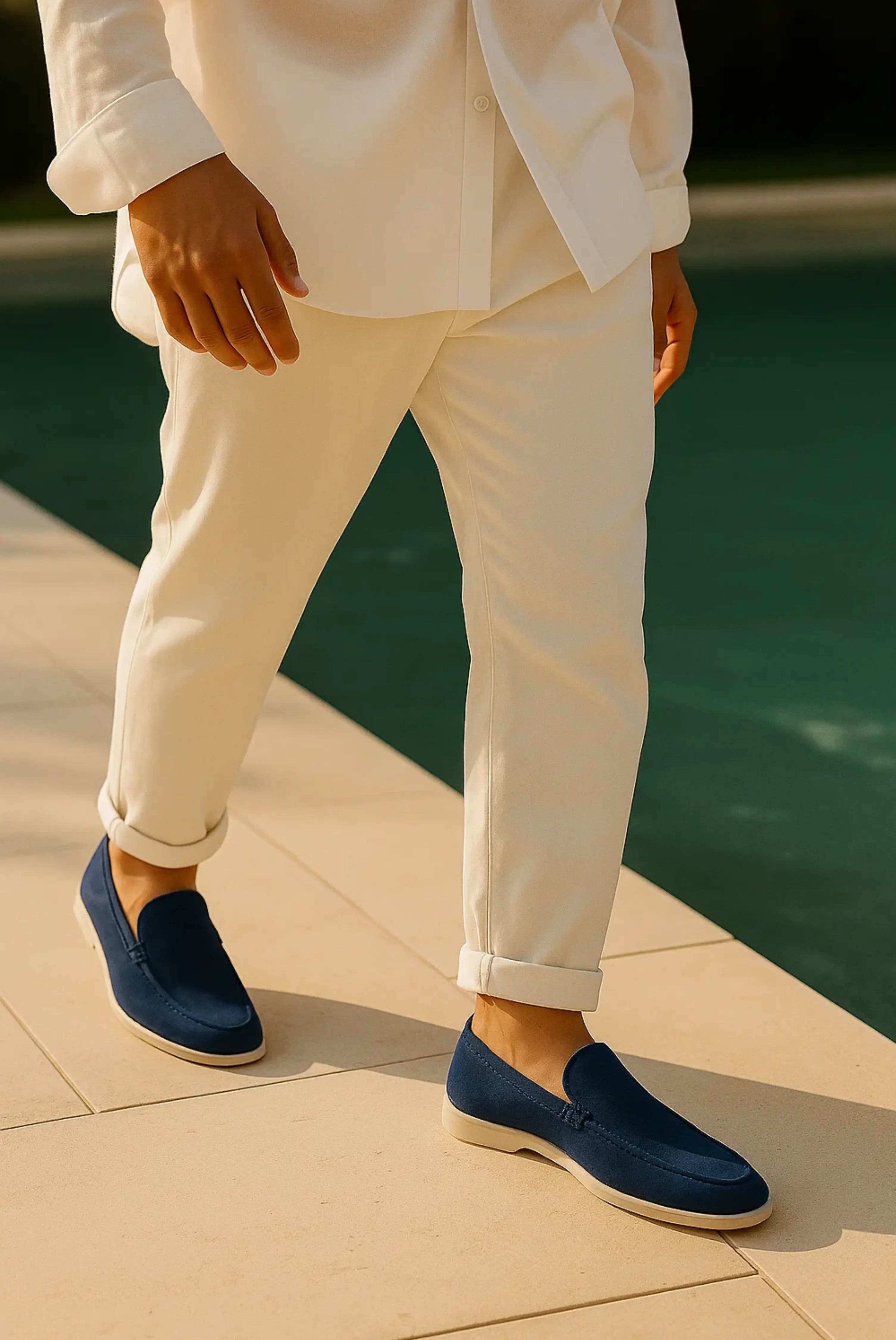 Navy Hakiki Loafer MARTIN MILANO®