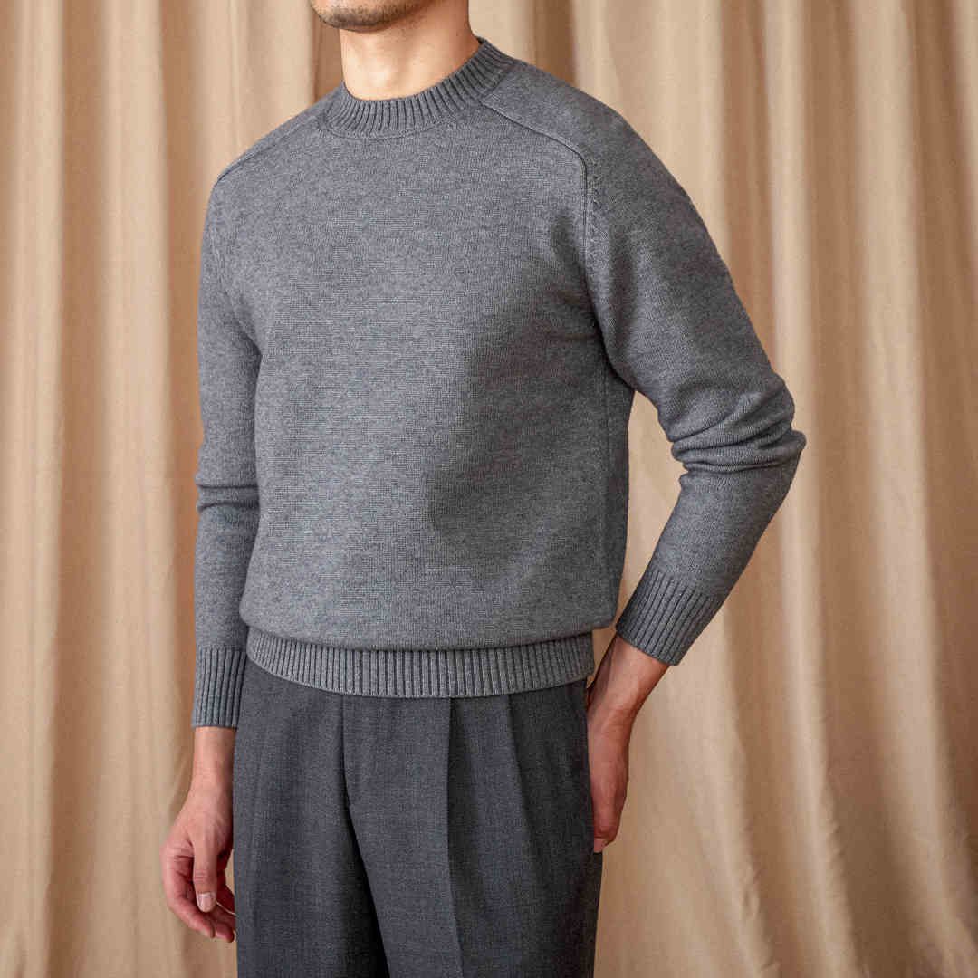 Basic Çizgili Triko Kazak